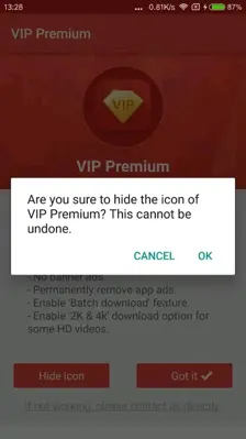 VIP Premium android App screenshot 0