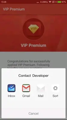 VIP Premium android App screenshot 1